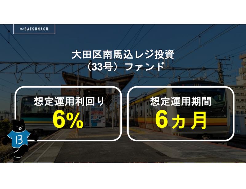 大田区南馬込レジ投資ファンド 【抽選式】